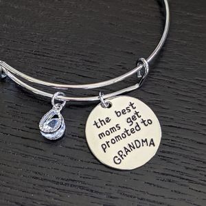 The best moms get promoted to Grandma bracelet